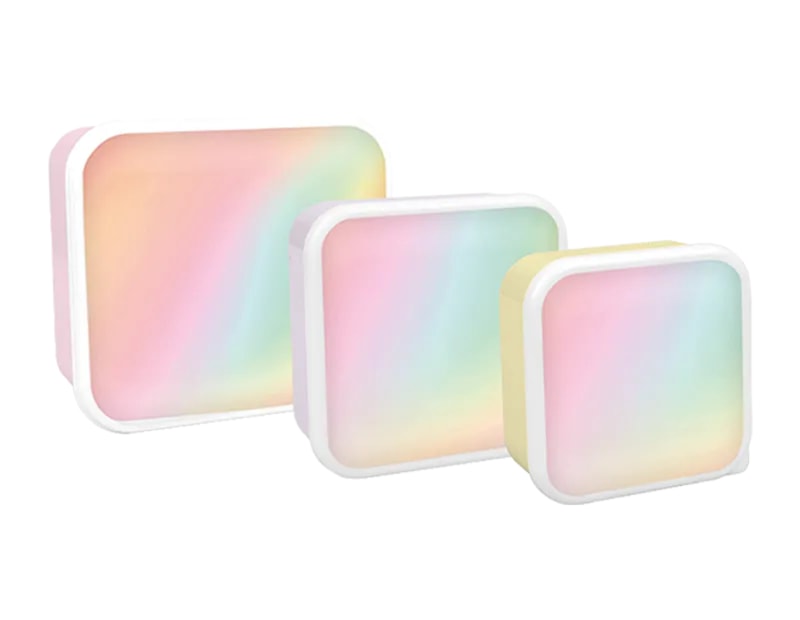 Wholesale Girls Printed Food Boxes 3pk Wholesale Girls Printed Food Boxes 3pk