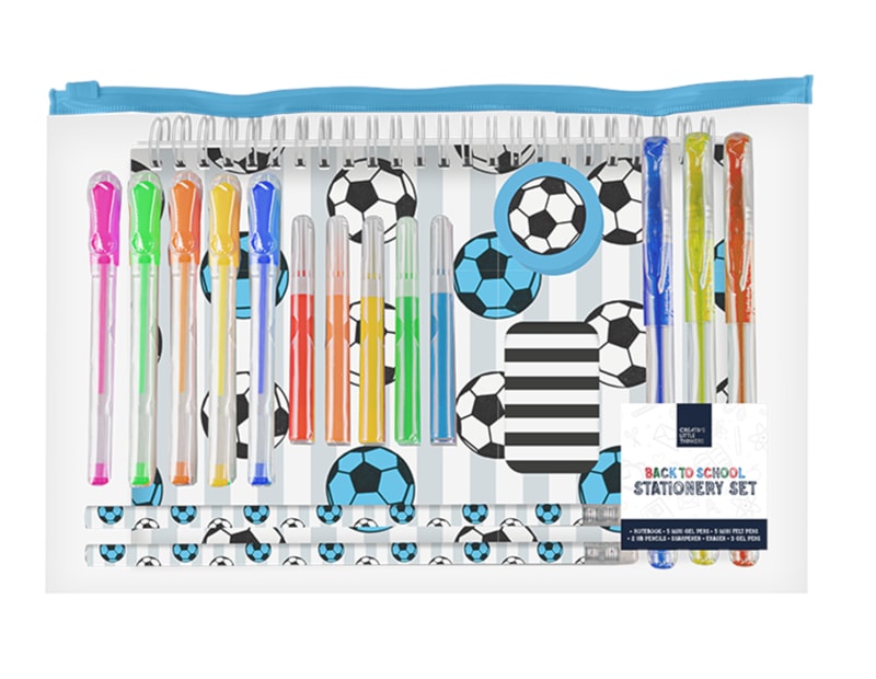Wholesale Boys Stationery Set 18pk Wholesale Boys Stationery Set 18pk