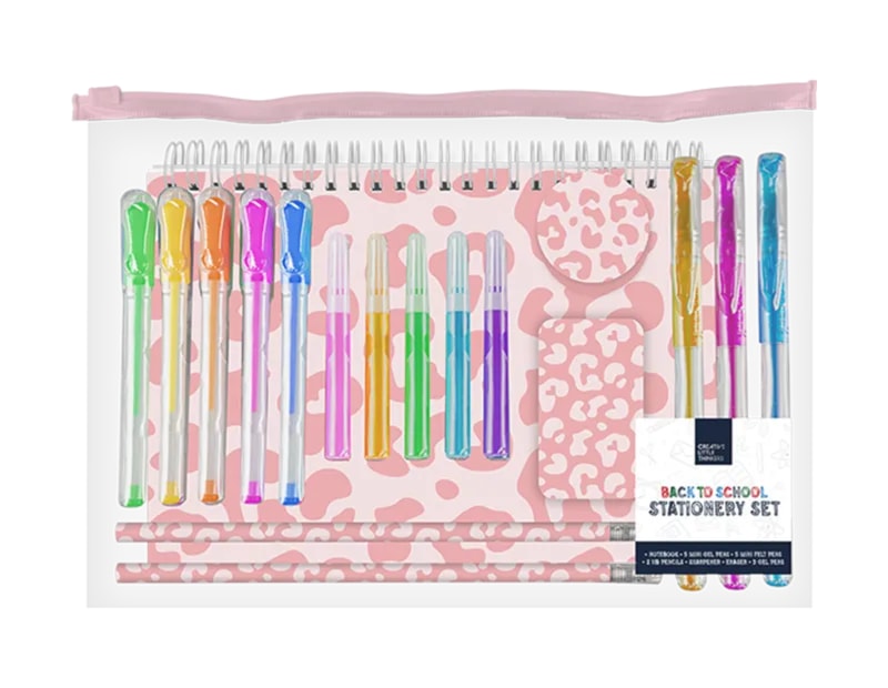 Wholesale Girls Stationery Set 18pk