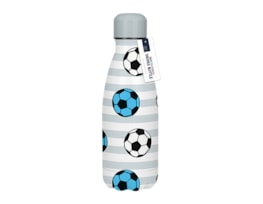 Wholesale Boys Printed Metal Water Bottle 350ml Wholesale Boys Football Printed Metal Water Bottle 350ml