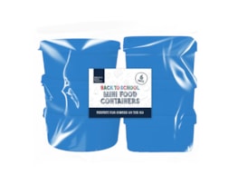 Wholesale Mini Food Containers 6pk Wholesale Mini Food Containers 6pk