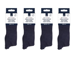 Wholesale Girls Cotton Rich Knee High Socks 3pk 4 asstd sizes Wholesale Girls Cotton Rich Knee High Socks 3pk 4 asstd sizes