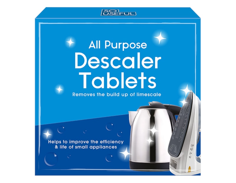 Wholesale All Purpose Descaler Tablets 4pk CDU Wholesale All Purpose Descaler Tablets 4pk CDU