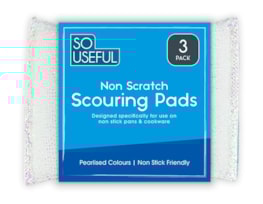 Wholesale Pearl Nonscratch Scouring Pads 3pk CDU
