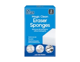 Wholesale Cleaning Eraser Sponge 2pk CDU Wholesale Cleaning Eraser Sponge 2pk CDU