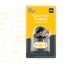 Wholesale Cast Iron Padlock 40mm CDU Wholesale Cast Iron Padlock 40mm CDU