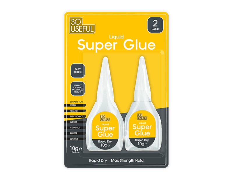 Wholesale Superglue 10g 2pk CDU Wholesale Superglue 10g 2pk CDU
