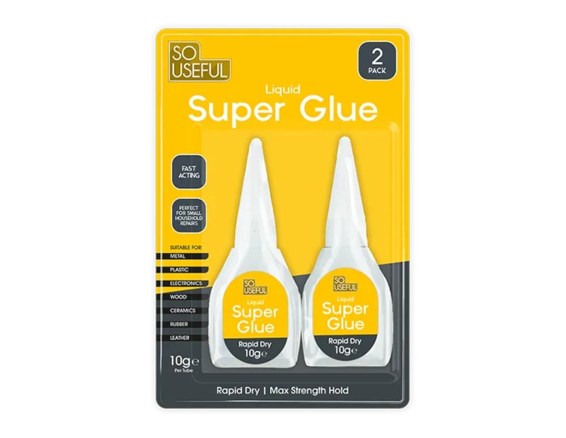 Wholesale Superglue 10g 2pk CDU Wholesale Superglue 10g 2pk CDU