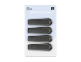 Wholesale Black Door Stops 4pk CDU Wholesale Black Door Stops 4pk CDU