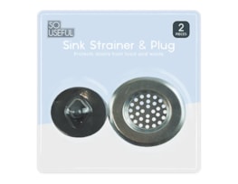 Wholesale Sink Strainer & Plug Set CDU Wholesale Sink Strainer & Plug Set CDU