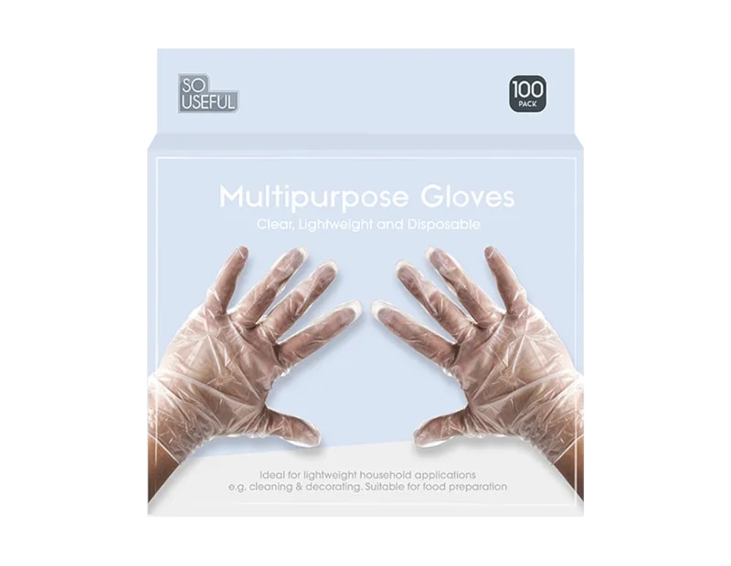 Wholesale Multi Purpose Gloves 100pk CDU