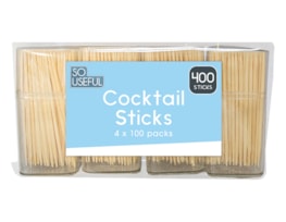 Wholesale Cocktail Sticks 400pk CDU Wholesale Cocktail Sticks 400pk CDU