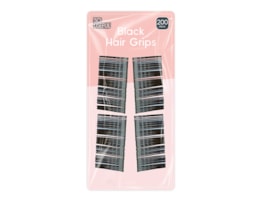 Wholesale Black Hair Grips 200pk CDU Wholesale Black Hair Grips 200pk CDU
