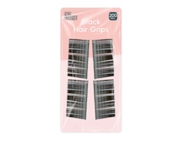 Wholesale Black Hair Grips 200pk CDU Wholesale Black Hair Grips 200pk CDU