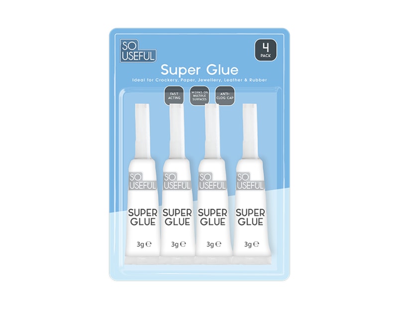 Wholesale Super Glue 4pk CDU Wholesale Super Glue 4pk CDU