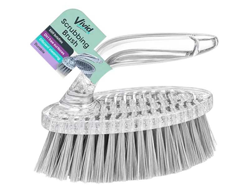 Wholesale Clear Scrubbing Brush CDU