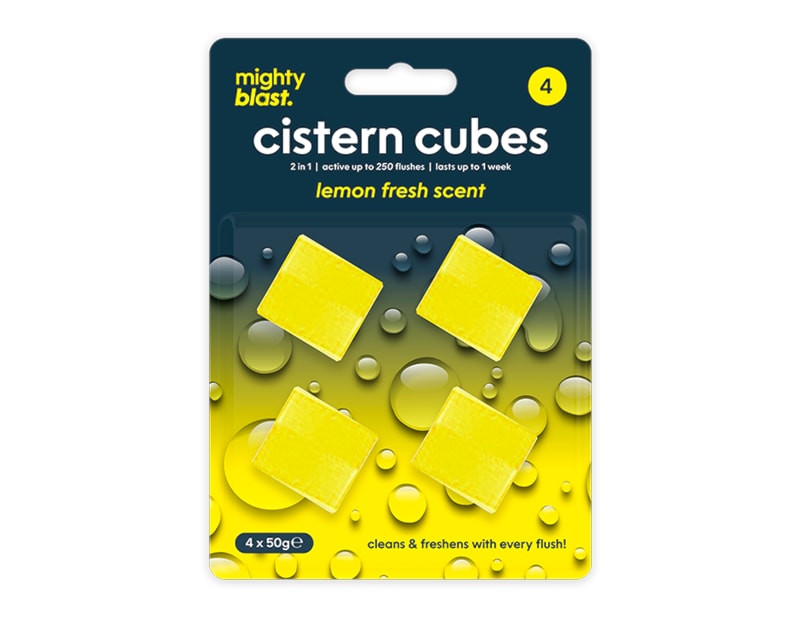 Wholesale 2-in-1 Toilet Blocks 4pk