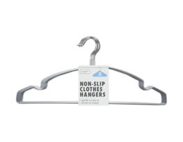 Wholesale Non Slip Plastic Coated Hangers 10pk