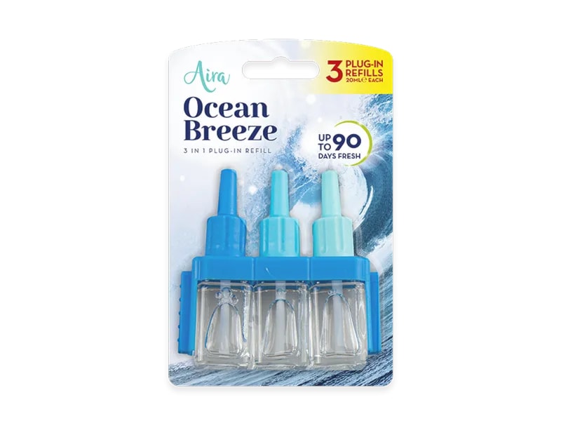 Wholesale Air Freshener Ocean Scent Refill 3pk CDU Wholesale Air Freshener Ocean Scent Refill 3pk CDU