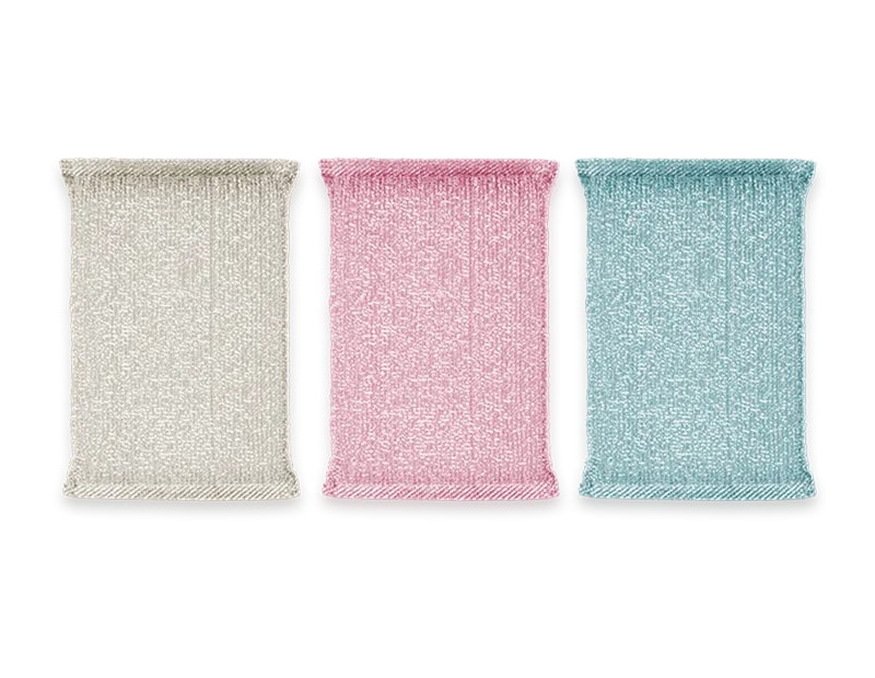 Wholesale Pearl Non-scratch Scouring Pads - 3 Pack