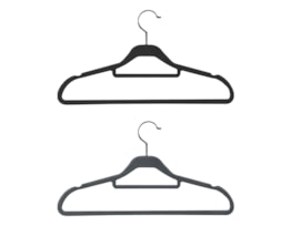 Wholesale Flocked Non-Slip Hangers 10pk Wholesale Flocked Non-Slip Hangers 10pk
