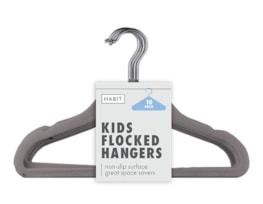 Wholesale Kids Velvet Clothes Hangers 10pk Wholesale Kids Velvet Clothes Hangers 10pk