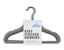 Wholesale Kids Velvet Clothes Hangers 10pk Wholesale Kids Velvet Clothes Hangers 10pk