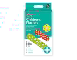 Wholesale Childrens Plasters 60pk With Clip Strip Wholesale Childrens Plasters 60pk With Clip Strip