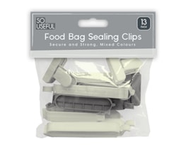 Wholesale Bag Sealing Clips 13pk With Clip Strip Wholesale Bag Sealing Clips 13pk With Clip Strip