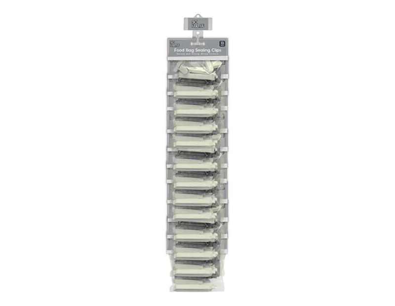 Wholesale Bag Sealing Clips 13pk With Clip Strip
