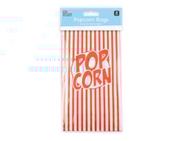 Wholesale Paper Popcorn Bag 8pk With Clip Strip Wholesale Paper Popcorn Bag 8pk With Clip Strip