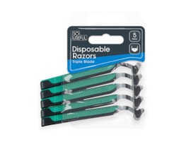 Wholesale Mens Disposable 2 Blade Razor 5pk With Clip Strip Wholesale Mens Disposable 2 Blade Razor 5pk With Clip Strip