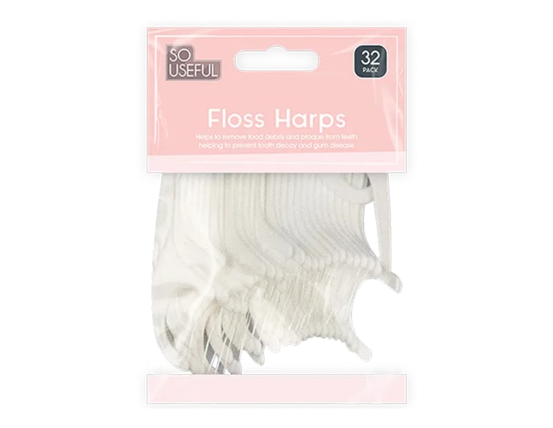 Wholesale Floss Harps 32pk With Clip Strip Wholesale Floss Harps 32pk With Clip Strip