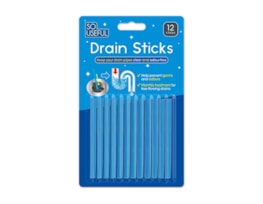 Wholesale Drain Sticks 12pk With Clip Strips Wholesale Drain Sticks 12pk With Clip Strips