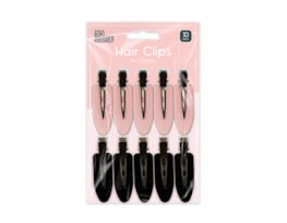 Wholesale No Crease Hair Clips 10pk With Clip Strip Wholesale No Crease Hair Clips 10pk With Clip Strip
