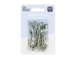 Wholesale Safety Pins 50pk With Clip Strip Wholesale Safety Pins 50pk With Clip Strip