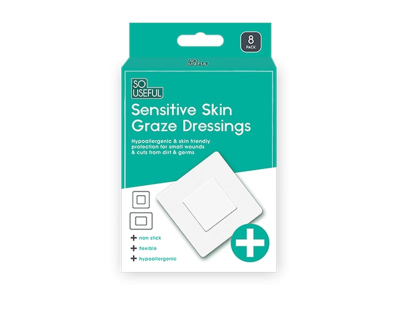 Wholesale Graze Dressing 8pk With Clip Strip Wholesale Graze Dressing 8pk With Clip Strip