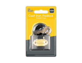 Wholesale Cast Iron Padlock 40mm With Clip Strip Wholesale Cast Iron Padlock 40mm With Clip Strip