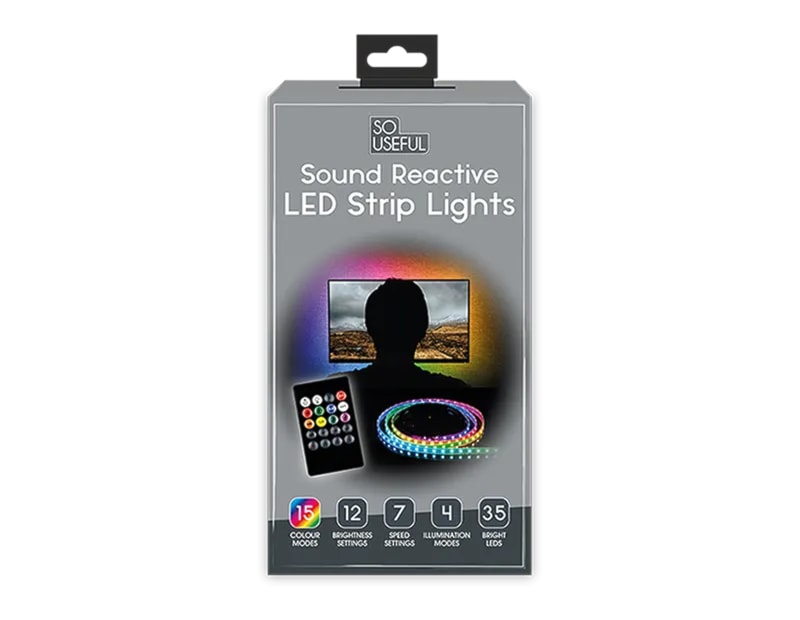 Wholesale Sound Reactive LED Strip Lights 2M With Clip Strip Wholesale Sound Reactive LED Strip Lights 2M With Clip Strip