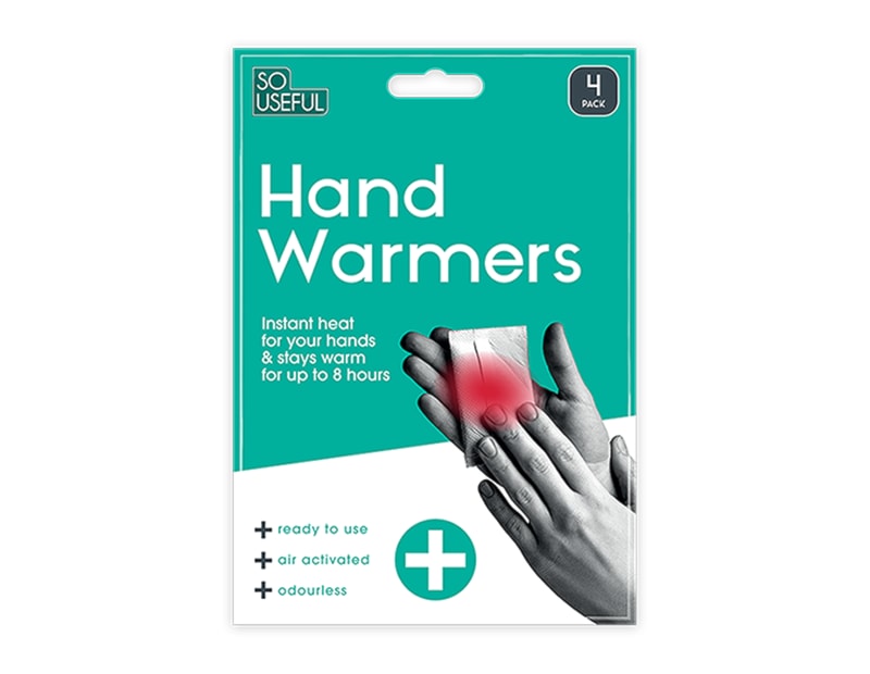 Wholesale Hand Warmers 4pk With Clip Strip Wholesale Hand Warmers 4pk With Clip Strip