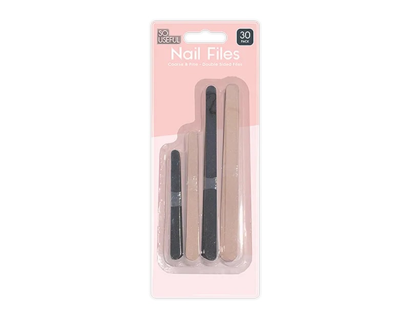 Wholesale Nail Files 30pk With Clip Strip Wholesale Nail Files 30pk With Clip Strip