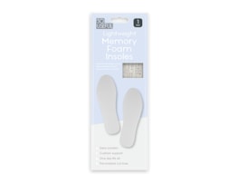 Wholesale Memory Foam Insoles 1 Pair With Clip Strip Wholesale Memory Foam Insoles 1 Pair With Clip Strip