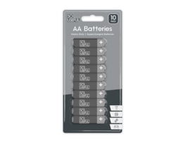 Wholesale AA Extra Heavy Duty Batteries 10pk with Clip Strip Wholesale AA Extra Heavy Duty Batteries 10pk with Clip Strip