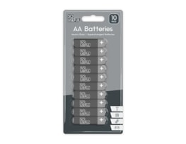 Wholesale AA Extra Heavy Duty Batteries 10pk with Clip Strip Wholesale AA Extra Heavy Duty Batteries 10pk with Clip Strip