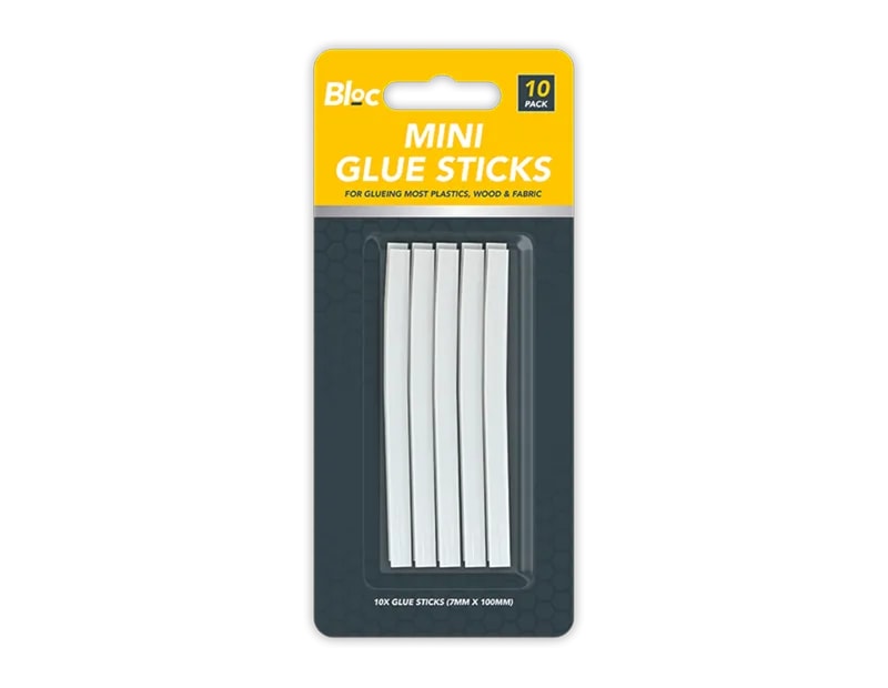 Wholesale Mini Glue Sticks 10pk CDU Wholesale Mini Glue Sticks 10pk CDU