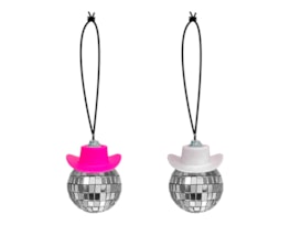 Wholesale Cowboy Disco Ball Car Charm