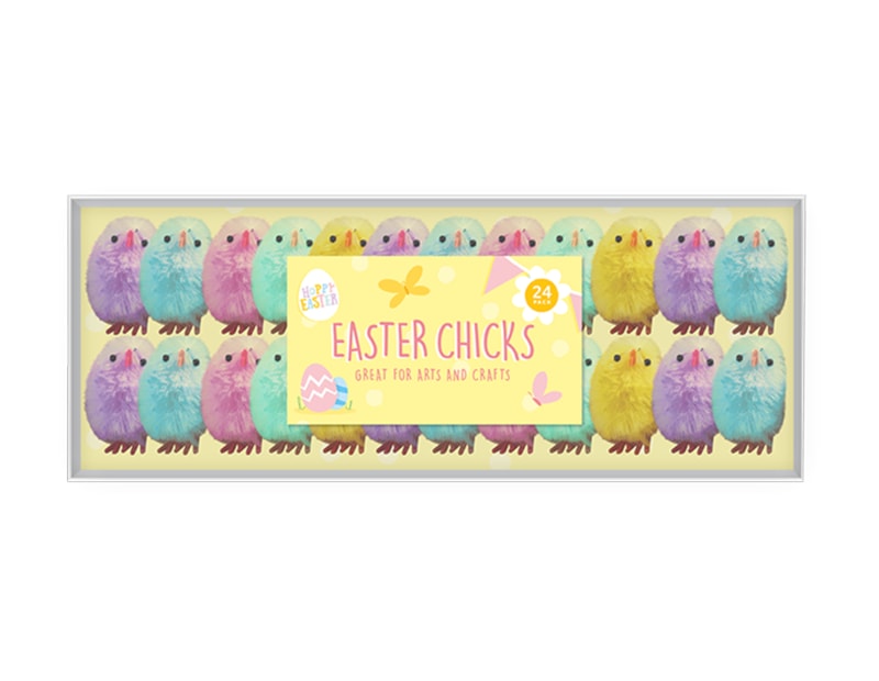 Wholesale Easter Chicks 24pk Wholesale Easter Chicks 24pk