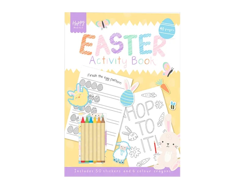 Wholesale Easter A4 Activity Book 40 Page CDU
