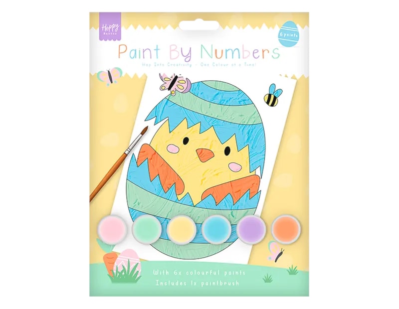 Wholesale Easter Paint By Number Book with Paints CDU