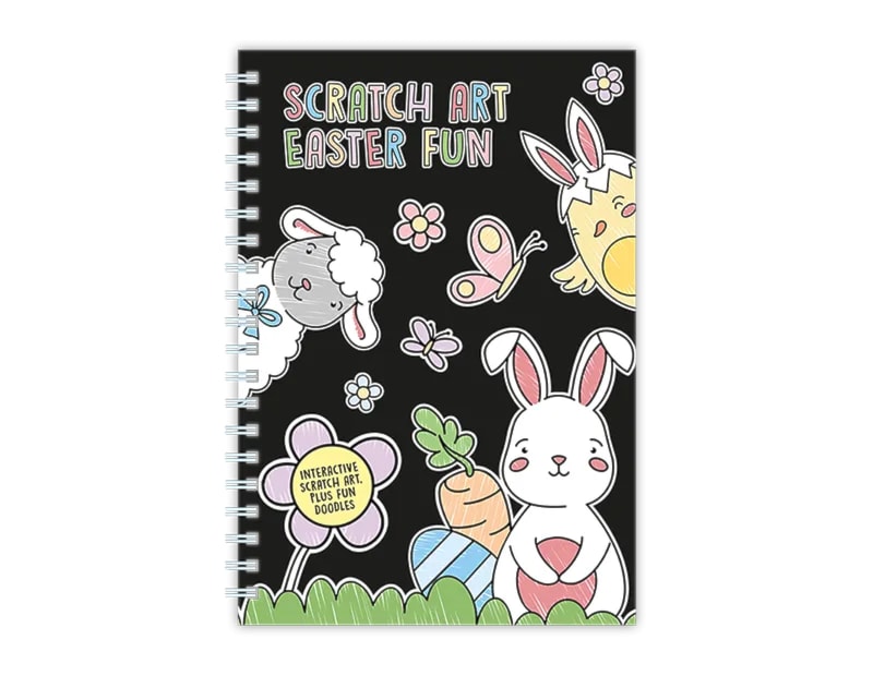 Wholesale Easter Scratch Art Book CDU Wholesale Easter Scratch Art Book CDU